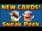 Clash Royale - NEW LEGENDARY CARDS! Lumberjack and The Log! (Sneak Peek)
