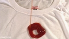 Quick Tip: Ketchup Stain on a White T-Shirt