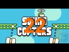 Swing Copters Gameplay - NEW Record 22 - Awesome harder than Flappy Birds - High Score