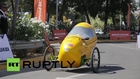 Chile: The Speed of Light! Solar powered cars test run for desert race