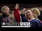 New York Rangers Fans Break Out In Applause For Veteran | NBC Nightly News
