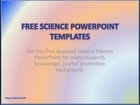 Free Science PowerPoint Templates Download - Presentation Background
