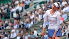 Sharapova double faults in loss