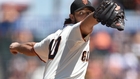 Bumgarner strikes out 12 in Giants' win