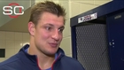 Gronk happy to be back, says knee feels good