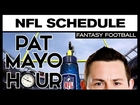 2017 Fantasy Football: 2017 NFL Schedule Release Recap & Cust Corner