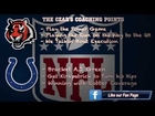 Football Gameplan's 2015 NFL Playoff Preview - Bengals vs Colts
