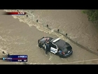 Officer rescued from floodwaters in Sachse