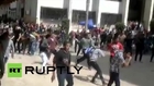 Egypt: Students run for cover as gunfire erupts outside Alexandria University