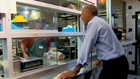 Obama eats no frills BBQ with Kansas City penpals