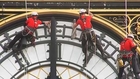 Big Ben clock puts on a new face