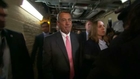 House Speaker Boehner resigns, walks through Capitol