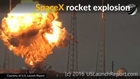 SpaceX Falcon 9 rocket explodes on launch pad