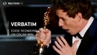 VERBATIM: Redmayne on Oscar win