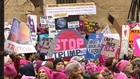 Women descend on D.C. to protest Trump