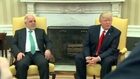 Trump to Iraqi PM:  We shouldn't have left