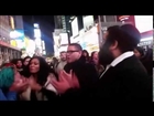 Hasidic Jew Cheers On #Ferguson Protesters In Times Square