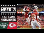 Jets vs. Chiefs (Week 3) | Post Game Highlights | NFL