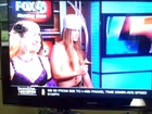 Bellydancing (kind of) on Fox45 Morning News