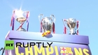 Spain: See Barca's historic Messi-led treble parade