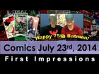 Batman #33, Wonder Woman #33, Supreme Blue Rose #1 Comics July 23, 2014 First Impressions