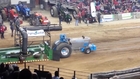 Tractor Loses Front Wheels during Event