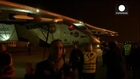 Solar-powered plane lands in eastern China, prepares to cross Pacific