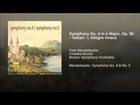 Symphony No. 4 in A Major, Op. 90 - 'Italian': I. Allegro vivace
