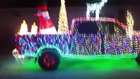 Truck Decorated in 14,000 LED Lights