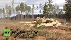 Estonia: Troops test out M1A2s ahead of Hedgehog drills