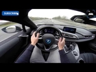 POV BMW i8 TOP SPEED Acceleration Sound on AUTOBAHN