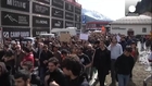 Confrontation at Brenner Pass during a pro-migrant rally