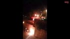 Palestinians attacking jewish houses with fire bombs