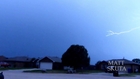 Slow Motion Lighting Strike Captured Over Oklahoma