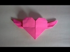 Cara membuat Origami (origami Love)