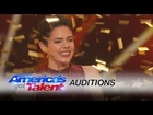 Calysta Bevier: Teen Cancer Survivor Gets Simon Cowell's Golden Buzzer - America's Got Talent 2016