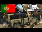 GTA 4 Portugal & USA Military Police Land Rover Defender So epic Test Drive & Mission MP