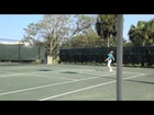 Me Playing Tennis Against The Great Holly Denton