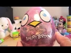 Angry Birds Pink Bird Stella Giant Surprise Egg Angry Bird  Toy Unboxing
