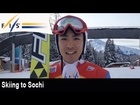 Skiing to Sochi with Akito Watabe