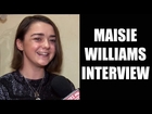 Maisie Williams Interview - The Falling, Game of Thrones, Superhero TV Series & New Movies