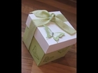 Papillon Potpourri Hand Made Gift Box - Stampin' Up UK