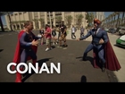 Conan Patrols Comic-Con® In His Superhero Suit  - CONAN on TBS