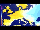 Temperature forecast Europe 2014-03-09