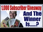 1,000 Subscriber FREE Seed Giveaway Drawing