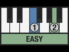 Oh My Darling Clementine - Easy Piano Tutorial