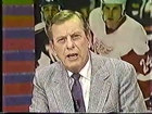 Red Wings goalies Glen Hanlon and Tim Cheveldae interviews 1990 on WKBD 50