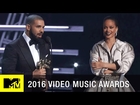 Drake Presents Rihanna with Vanguard Award | 2016 Video Music Awards | MTV