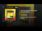 French Suite No. 6 In E, BWV 817: Polonaise