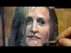 Knut Andre Vikshåland painting to Christopher Hitchens on Mother Teresa and the Catholic Church